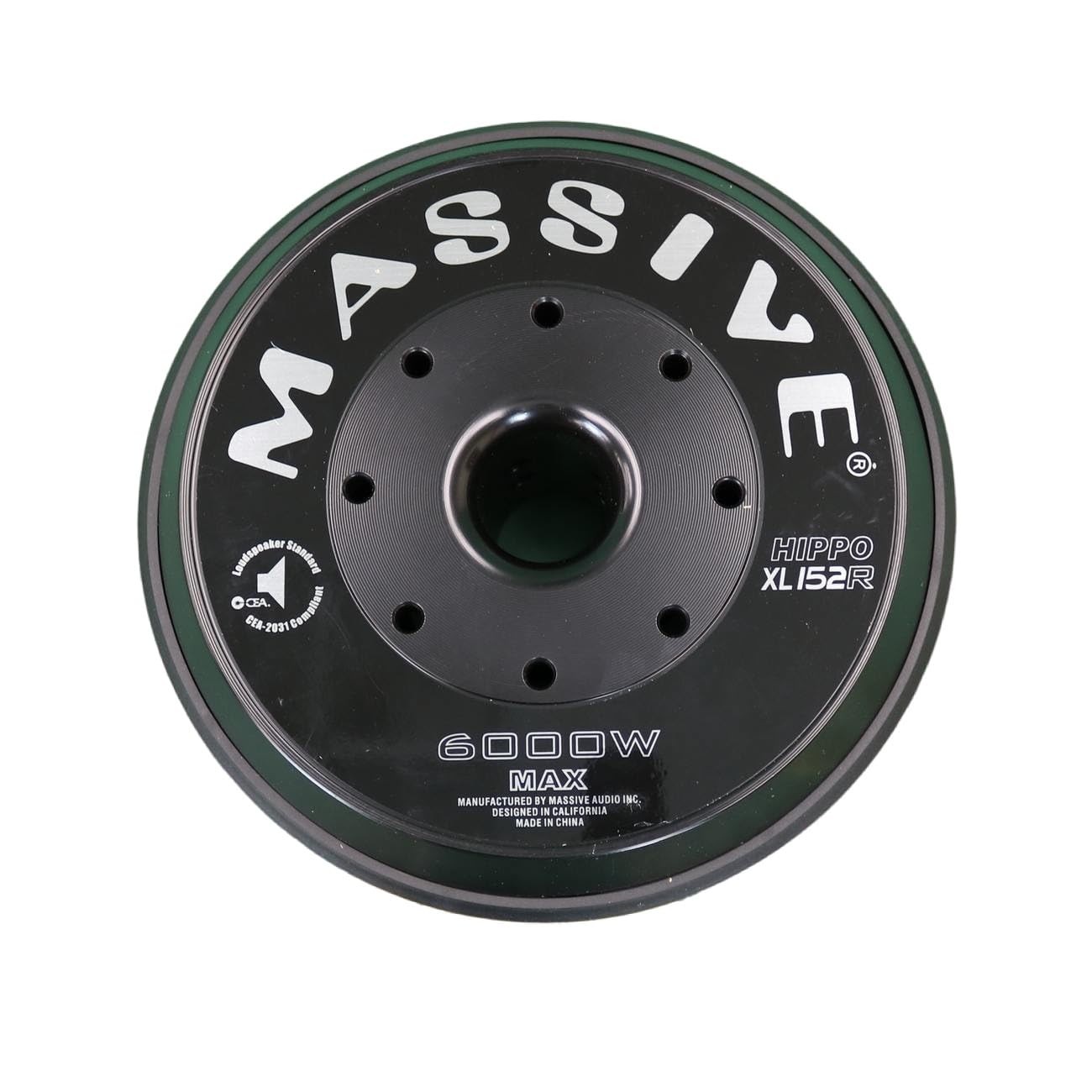 Massive Audio 6000MAGNET Hippo XL152R Magnet Only 15-inch Subwoofer 6000 Wrms