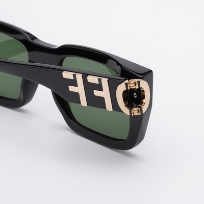 Pre-owned Off-white Oeri125s24pla0011055 Hays Black Sunglasses