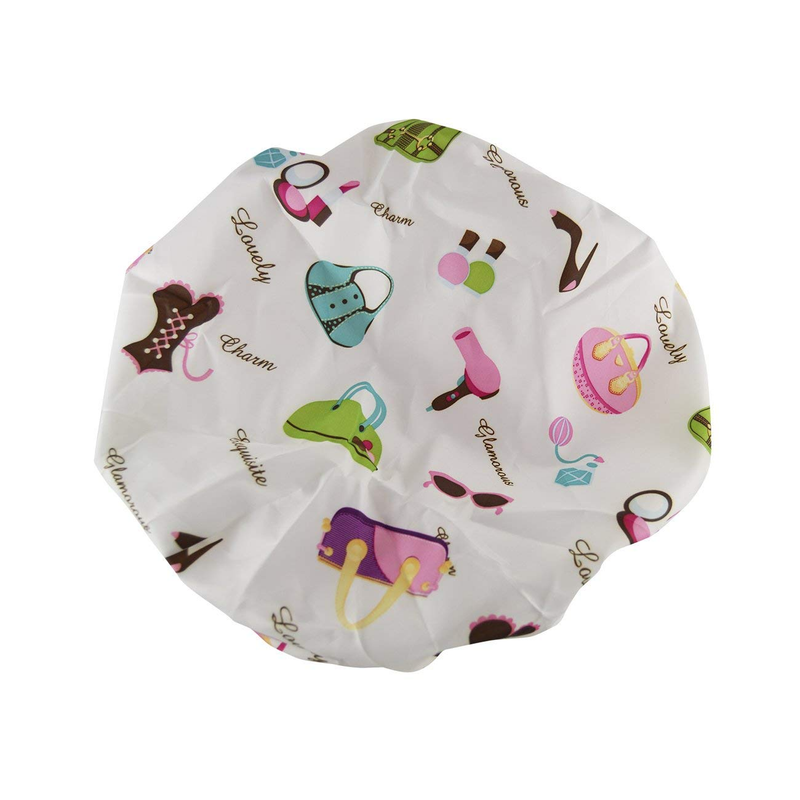 Betty Dain Fashionista Collection Mold Resistant Lined Shower Cap, Diva