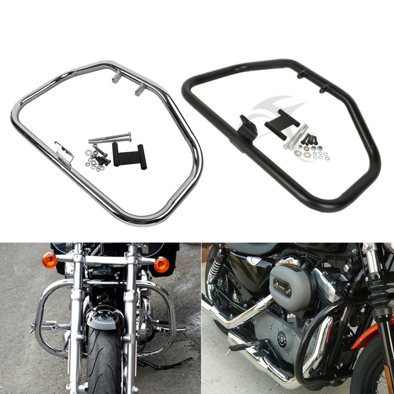 Engine Guard Crash Bar For Harley Davidson Sportster XL 883 1200 19842003 2002 eBay