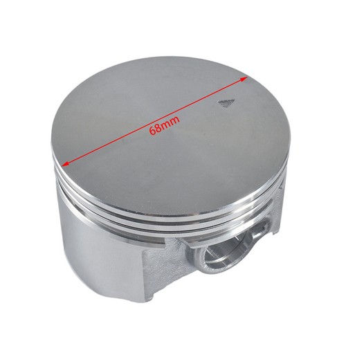 68mm Flat Top Piston Kit STD Bore For 196cc Chinese Clone & Honda GX160 GX200