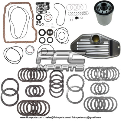 45RFE 545RFE 65RFE Super Master Rebuild KIT 99-UP WITH 4WD Filter Friction Steel