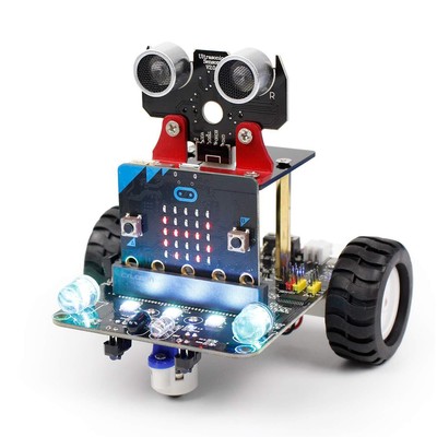 Yahboom Microbit Programming Robot Toy Popular Car Kit DIY STEM Educational Scie