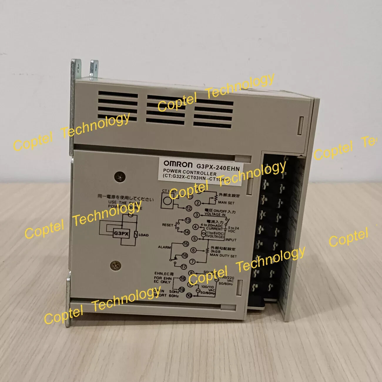 Used OMRON G3PX-240EHN 40A Power Controller Solid-state Used OMRON G3PX-240EHN 40A Power Controller Solid-state