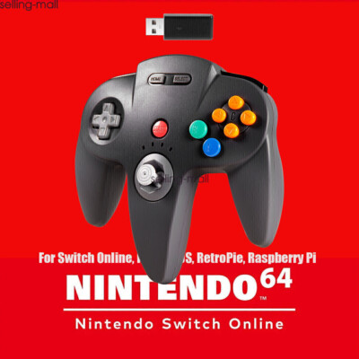 Wireless N64 Switch Online Controller for Nintendo Switch PC Mac Raspberry Steam