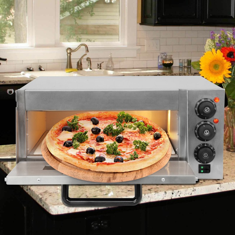 3kW Pizza Flammkuchen Ofen Pizzaofen Pizzabackofen Backofen für die Gastronomie