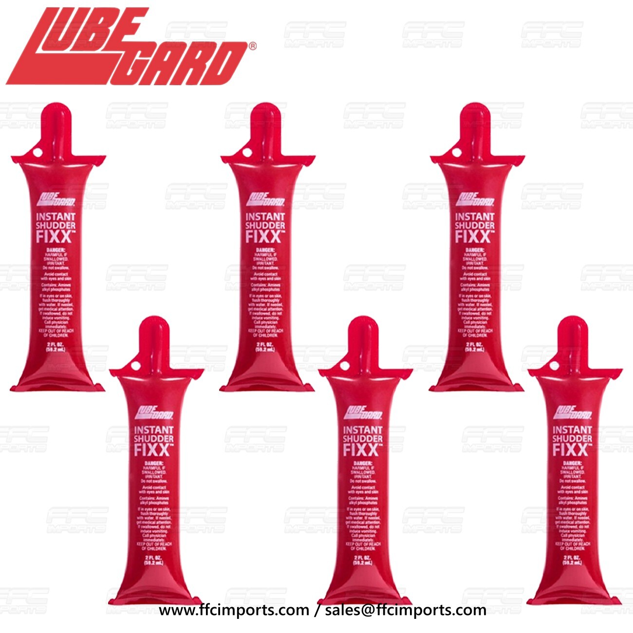 LUBEGARD 6 Dr Tranny Transmission Instant Shudder FIXX