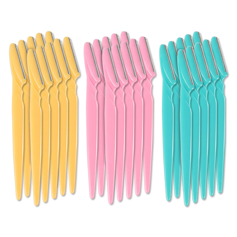 40 Piezas De Herramientas De Dermaplaning Para Afeitar Cejas Para Mujeres