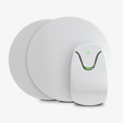 Babysense 7 Non-Contact Baby Movement Monitor with 2 Round Sensor - White