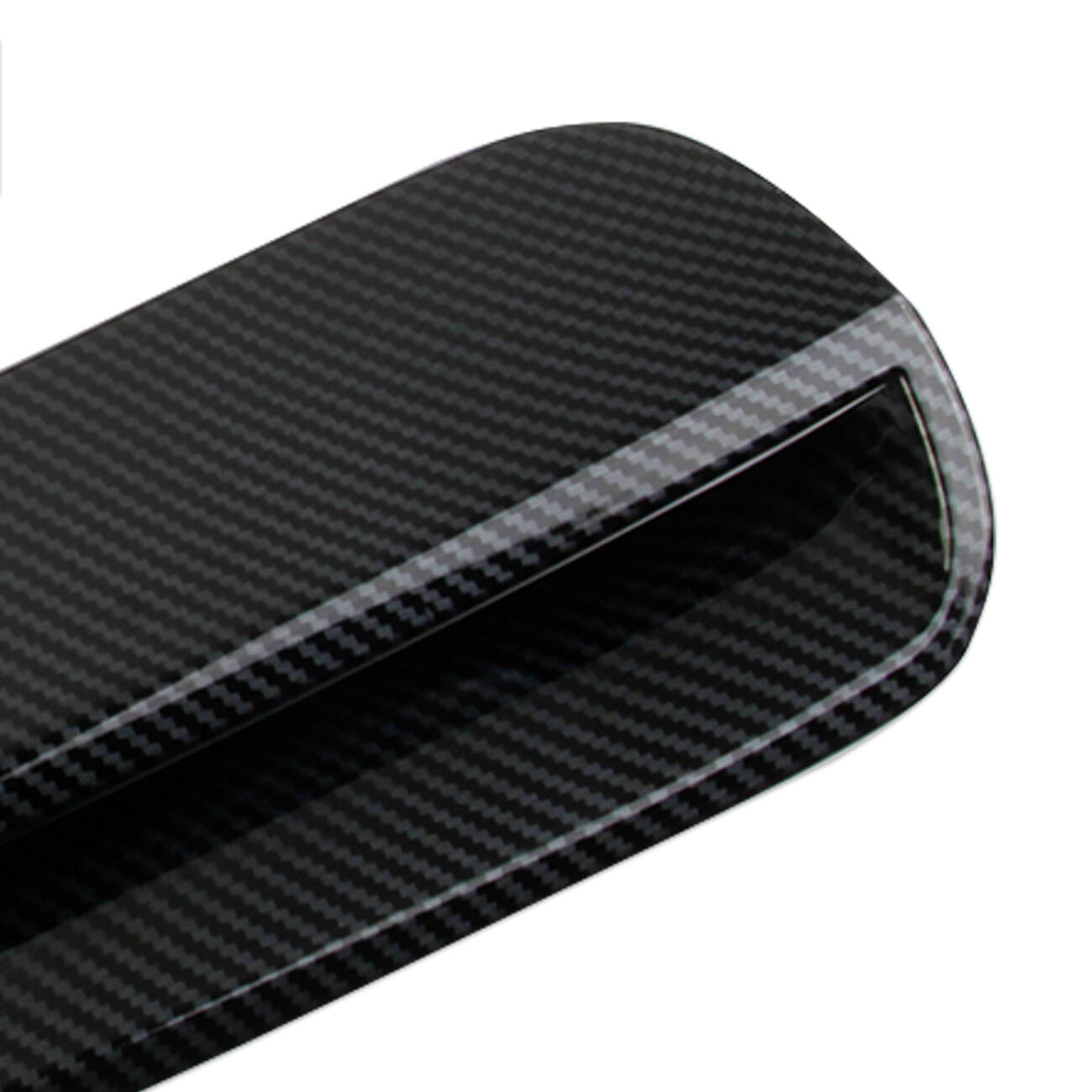 Carbon fiber style engine hood air vent moulding cover trim for Pontiac G8