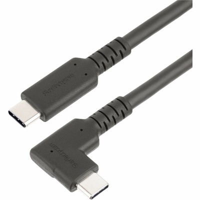 StarTech.com 1.6ft [50cm] Rugged Right Angle USB-C Cable, USB 3.2 Gen 2 [10