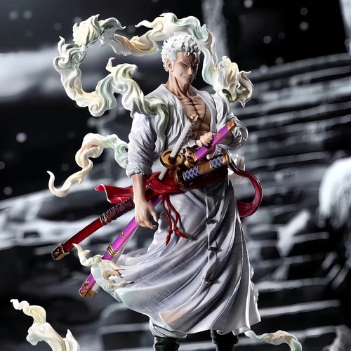 One Piece Nika Roronoa Zoro Cosplay Figure PVC 30CM Statue Toy