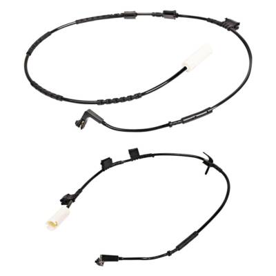 Front + Rear Brake Pad Wear Sensor For Mini Cooper R55 R56 1.6L 34356789329 New