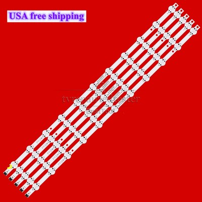 5PCS LED Strips For LG SSC_TRIDENT_75UK65 75UK62 75UK6570 75UK6200 75UK6500 