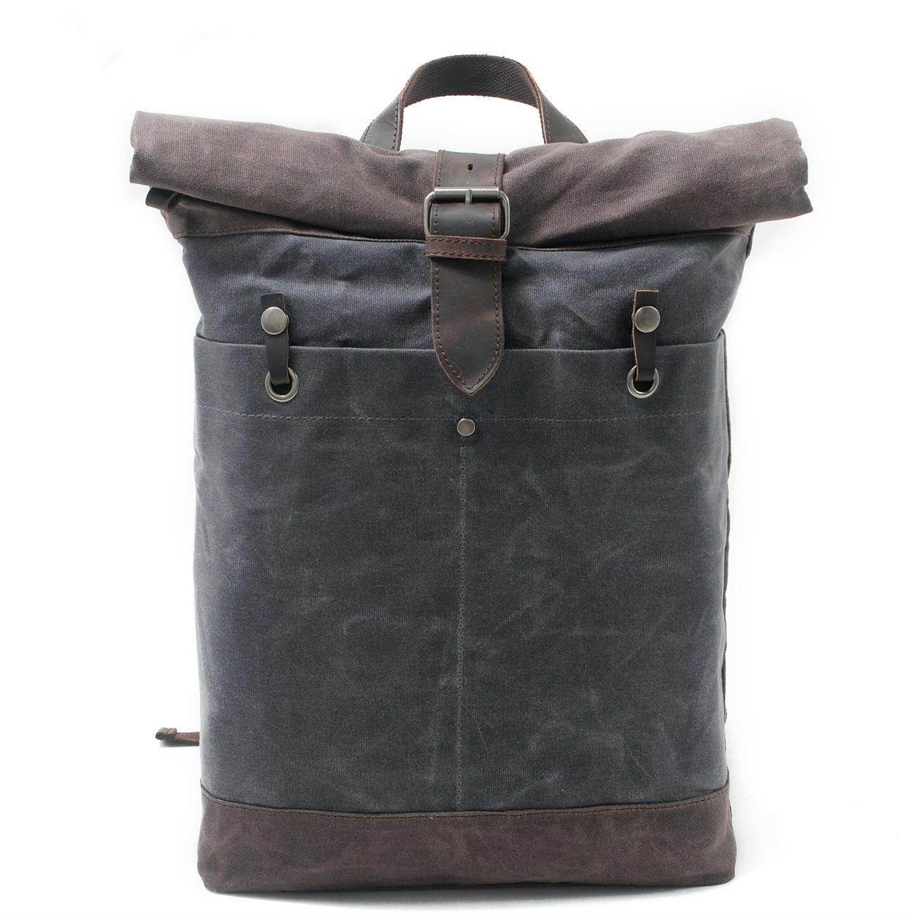 ll bean waxed canvas backpack