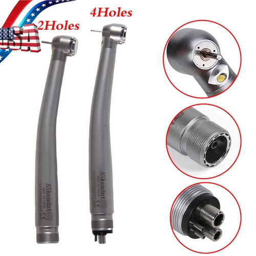 NSK Style Dental Fiber Optic LED E-generator high speed handpiece 2 Hole 4 Hole