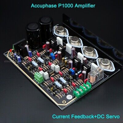 HiFi 200W Class AB /A Stereo Amplifier DIY Accuphase P-1000 ON MJ15024 15025