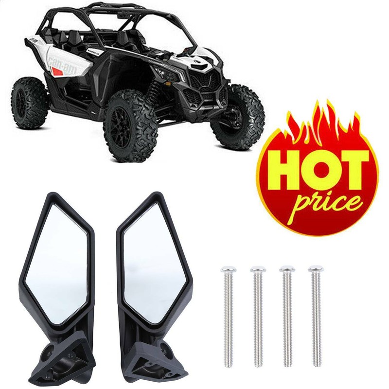 Racing Side Rear View Mirror For 1718 715002898 Canam Maverick X3 Off