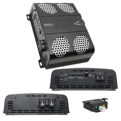 Audiopipe Full Range Class D Monoblock Amplifier 1500 Watts Aphf-1500D-H1