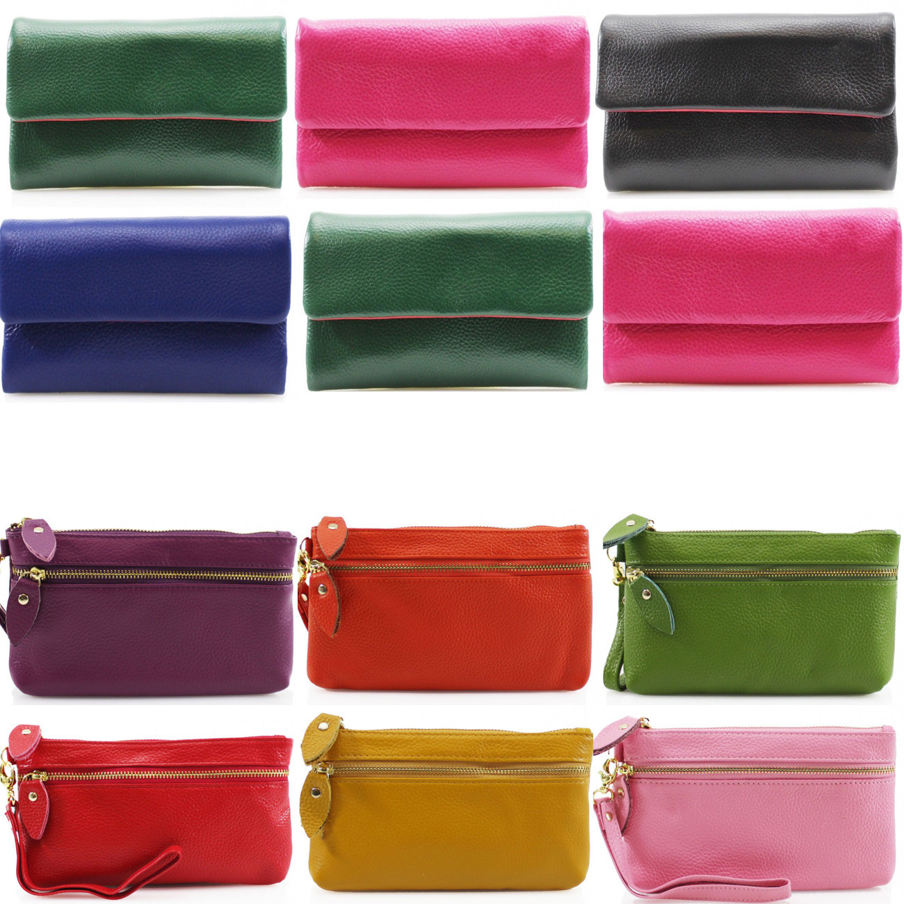 kipling leather purse