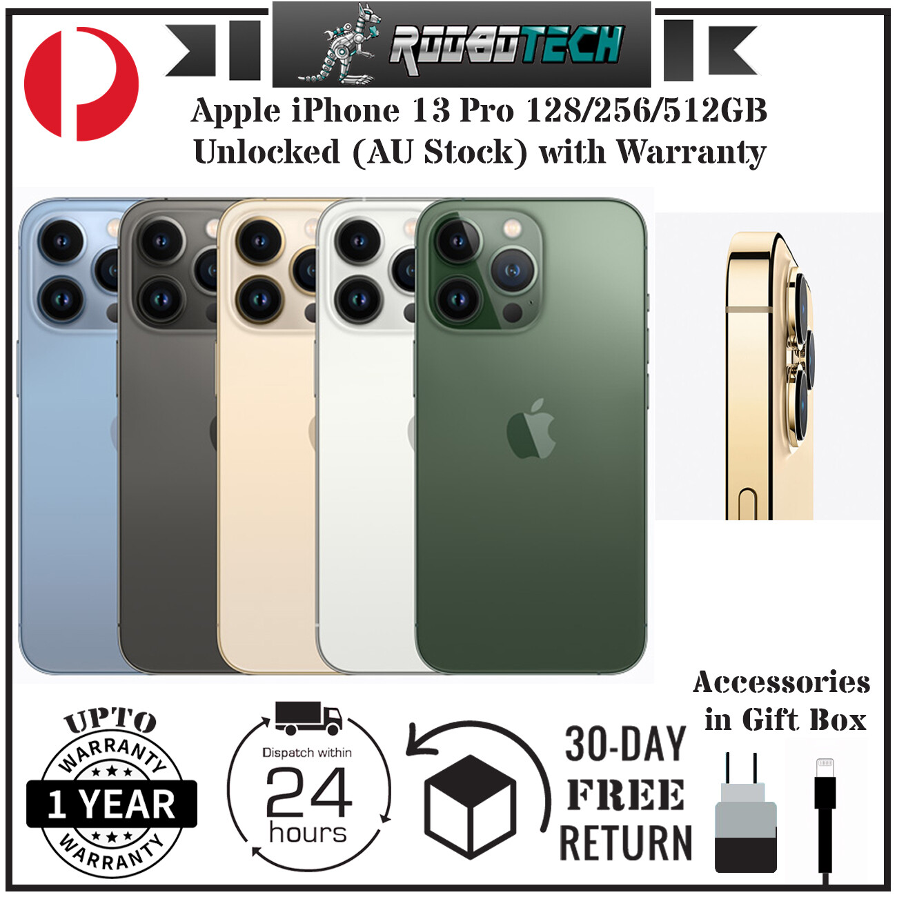 Apple iPhone 13 Pro 128GB ジャンク品 Apple iPhone 13 Pro - 128/256/512GB - Excellent Condition