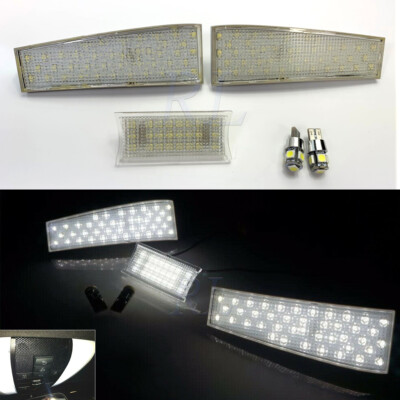 Front Row Reading Lights Kit 6K 42SMD LED Lamp Fits 08-14 W204 C250 C300 C350 63