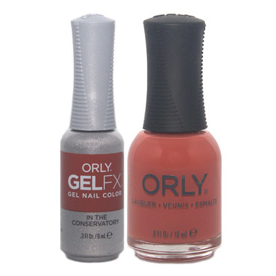 ORLY Plot Twist Fall 2023 Gel FX + Matching Nail Lacquer - In The Conservatory