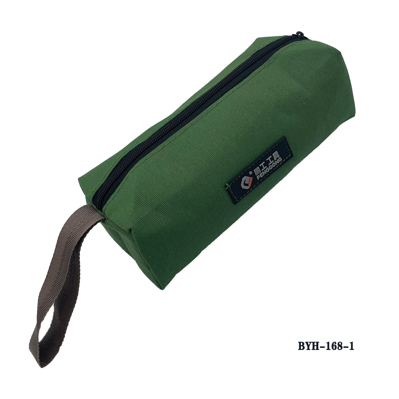 Heavy Duty Canvas Tool Bag with Metal Zipper Muti-Purpose Portable Waterproof