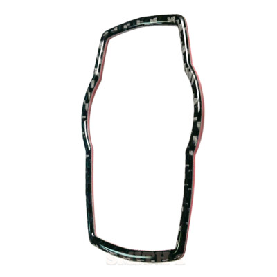 Real Carbon Fiber Interior Multimedia Button Trim Fits 12-20 F30 F32 F34 F36