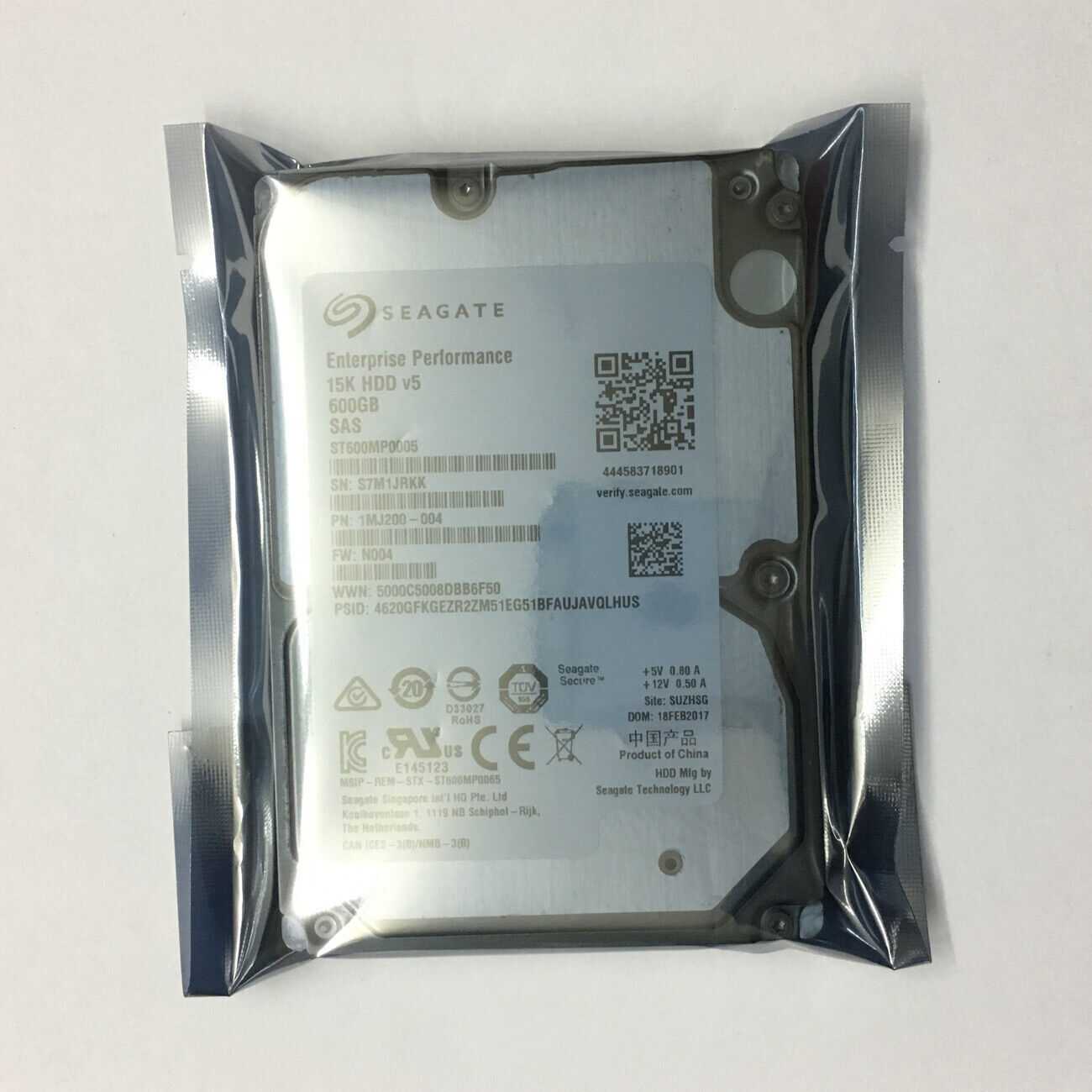 PCパーツ Seagate ST600MP0005 15K.5 12Gb/s SAS 512N 600GB d2ldlup ST600MP0005 SEAGATE 600GB 15K 2.5INCH SAS 12G Hard Drive