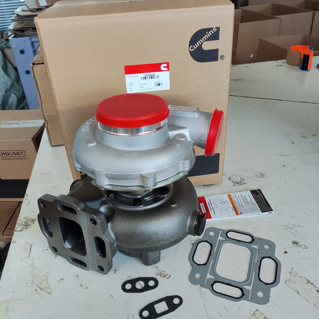 Holset Turbo H2D Turbocharger Cummins 6CTA 8.3L Marine Diesel