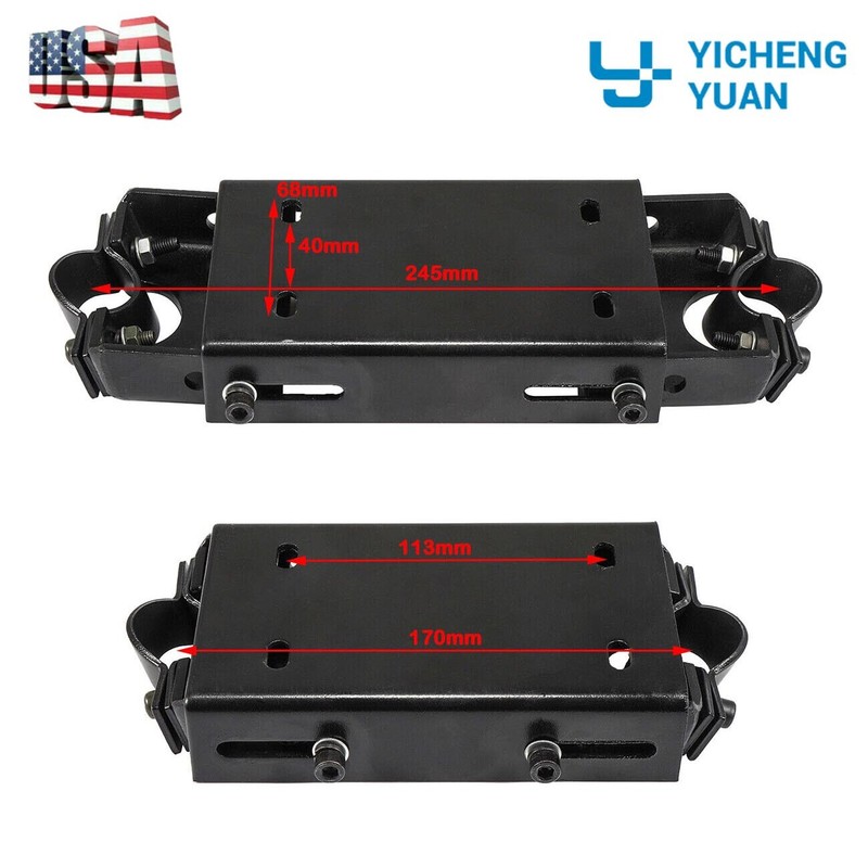 Heavy Duty Adjustable 4-Stroke Engine Mount Plate For 49cc Motorized Bicycle