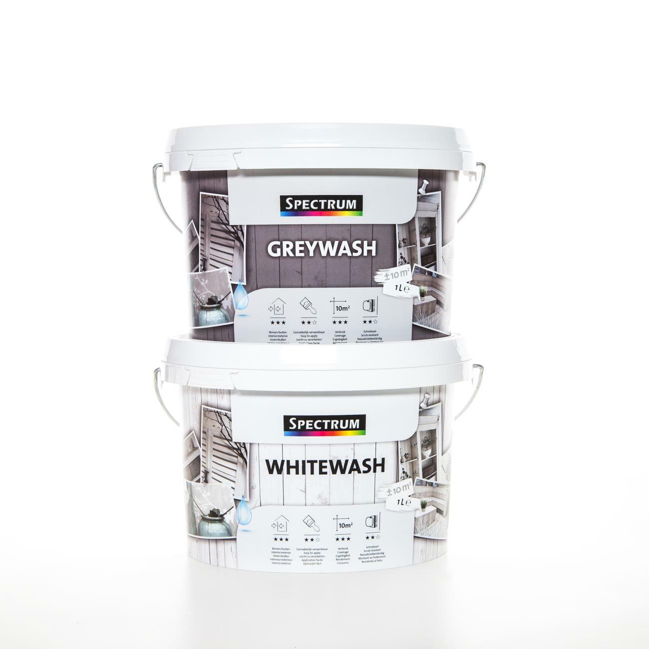 1L Kreidefarbe Shabby Chic Holz Möbellfarbe Vintage Antik Farbe weiß 11