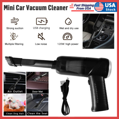 120W Cordless Handheld Vacuum Cleaner Small Mini Portable Car Auto Home Wireless