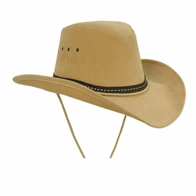 Kakadu Traders Cowboy Western Plains Soaka mit formbarer Krempe in beige