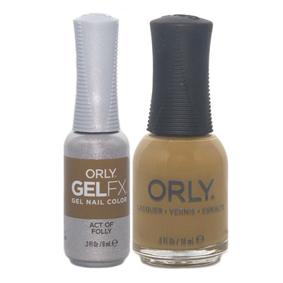 ORLY Plot Twist Fall 2023, Gel FX + Matching Nail Lacquer - Act of Folly