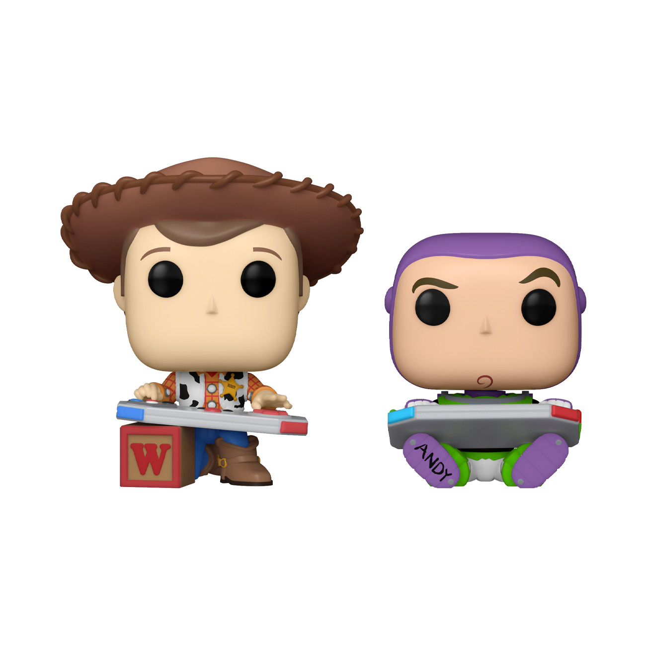Funko Pop! Vinyl: Pixar - Woody & Buzz Lightyear 2-Pack Funko Pop! Vinyl: Pixar - Woody & Buzz Lightyear 2-Pack