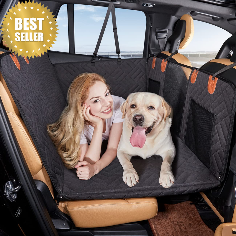 Back Seat Extender for Dogs,Dog Car Cover Bed Inflatable Camping Air Mattress,Do