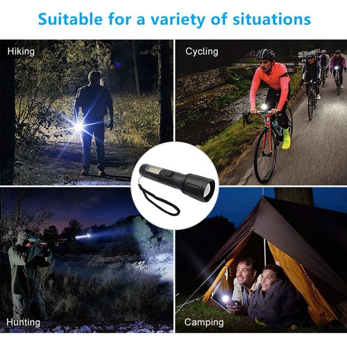 High Powered 990000000Lumens Super Bright Flashlight LED Rechargeable Torch Lamp