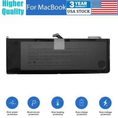 A1382 Battery For MacBook Pro 15 inch A1286 Early 2011 Late 2011 Mid 2012 US
