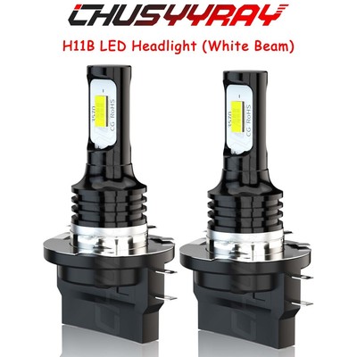2X H11B LED Bulb Headlight For Hyundai Equus 2011 2012 2013 White Low Beam