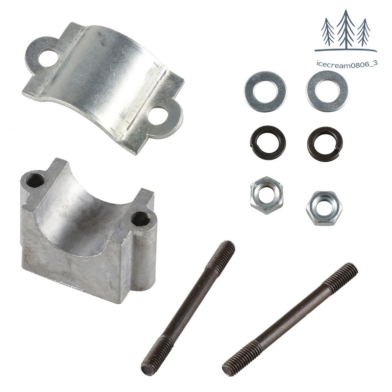 41mm Engine Rear Fixed Plate Mounting Block Kit For 66cc 80cc Motorized Bike
