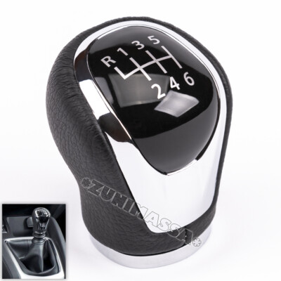 for NISSAN QASHQAI J11 X-TRAIL T32 6 SPEED GEAR SHIFT STICK KNOB