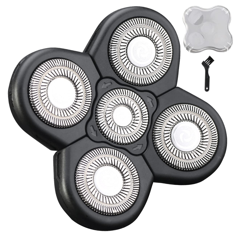 Replacement Heads - 5 Blades - Universal,for Freedom Grooming