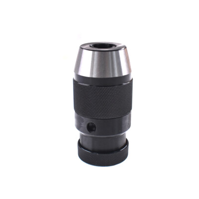 1/32''- 1/2'' Keyless Lathe Drill Chuck Self Tighten Heavy Duty B16 Taper 1-13mm