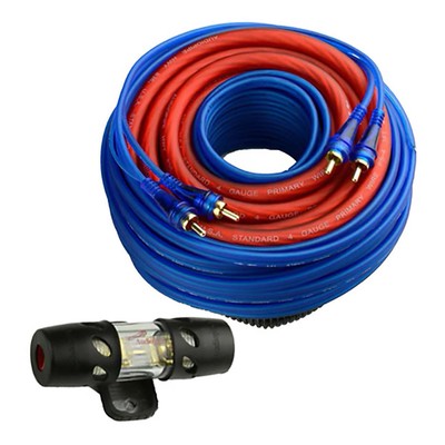 Audiopipe BMS2100SX 4 Gauge Amplifier Wiring Kit 2100 Watts