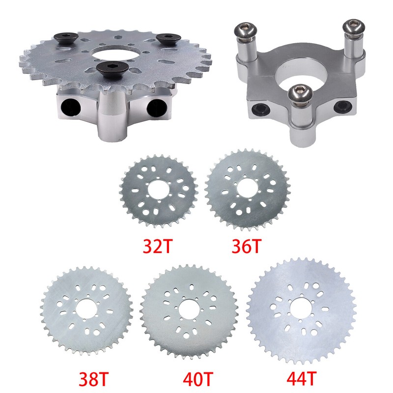 32T-44T Sprocket Adapter Fit 415 Chain 49cc 80cc 2 Stroke Motorized Bike J1KUZHE