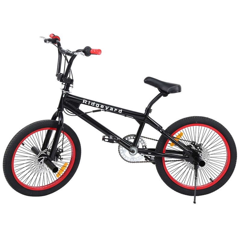 RIDGEYARD 20Zoll BMX FAHRRAD Profi 360°-Rotor-System Rad 7Schwungräder Kinderrad