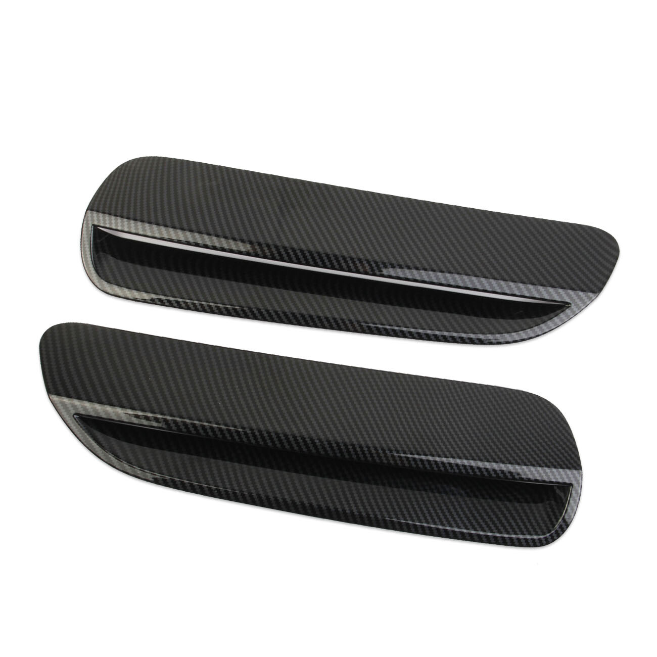 Carbon fiber style engine hood air vent moulding cover trim for Pontiac G8