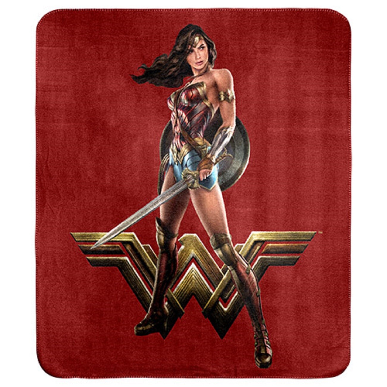Wonder Woman Dc Justice League Polar Fleece Throw Rug Blanket EBay